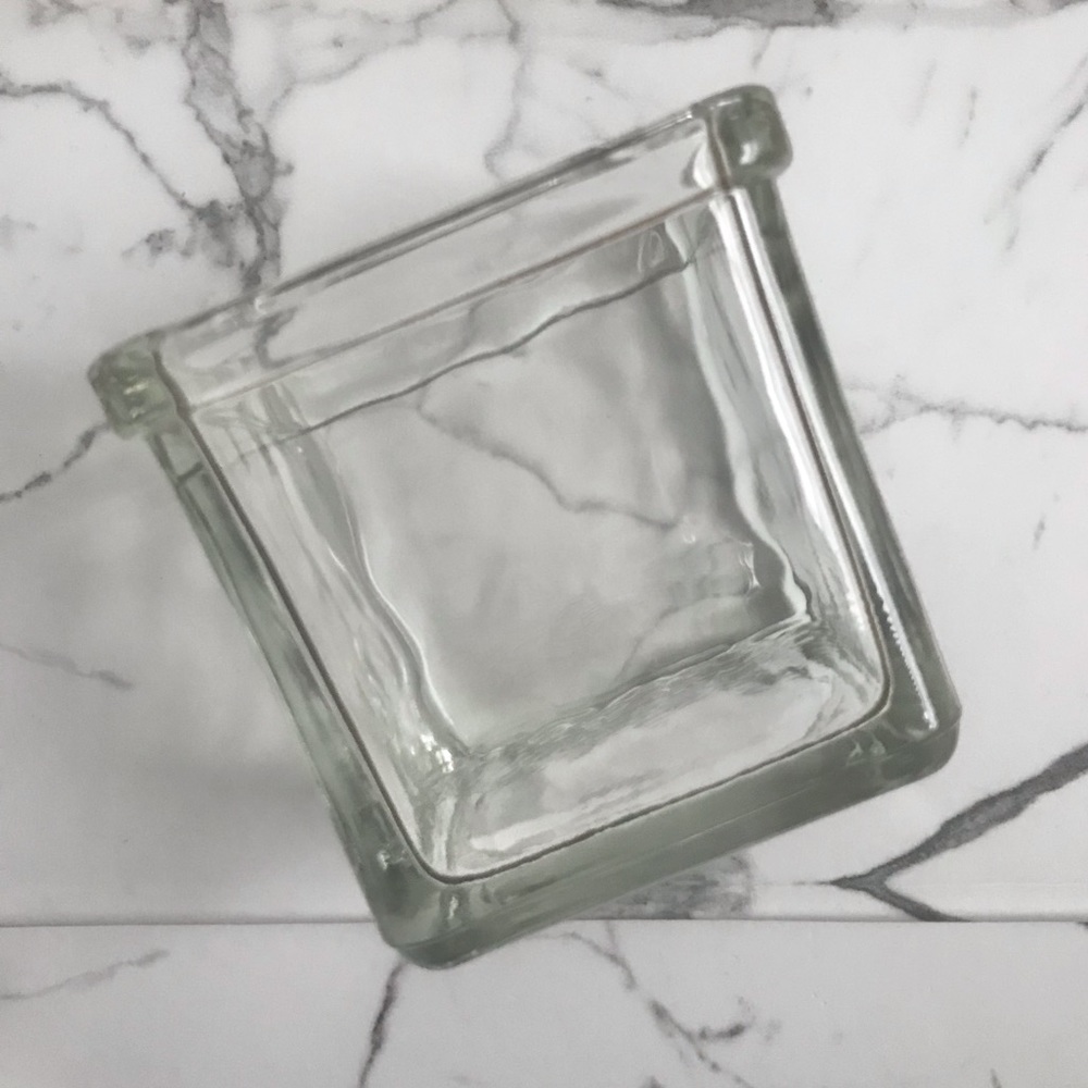 Square Glass Votive Candle Holder